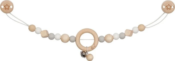 Goki Kinderwagenkette Stern grau