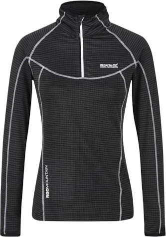 Regatta Yonder Funktionsshirt langarm schwarz (Damen)