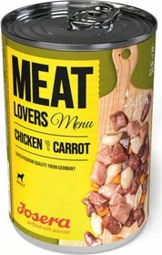 Josera Meat Lovers Menu, mit Chicken with Carrot, 400g