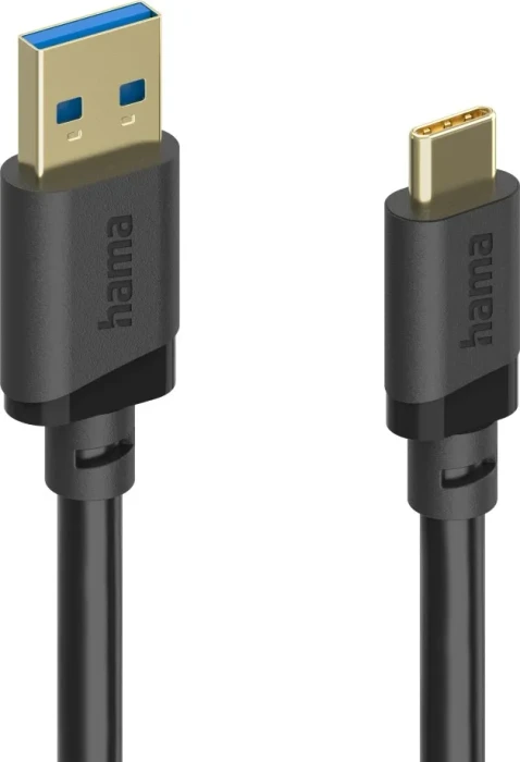Hama Ladekabel USB-A/USB-C 0.25m schwarz