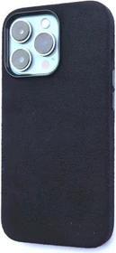 Cyoo Alcantara Cover für Apple iPhone 13 Pro Max schwarz
