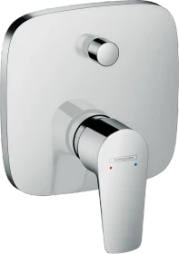 Hansgrohe Talis E Einhebel-Wannenmischer Unterputz mit integrierter Sicherungskombination für iBox universal chrom