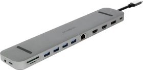 Plusonic USB-C Docking Station 9-in-1, USB-C 3.0 [Stecker] (PSUC2501)