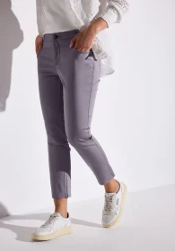 Street One 7/8-Satin Hose wisteria purple (Damen)