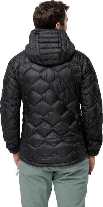 Jack Wolfskin Alpspitze Down Hoody Funktionsjacke schwarz (Herren)