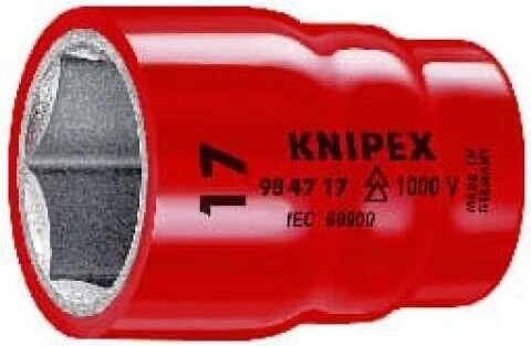 Knipex Außensechskant Steckschlüssel 1/2", 17x55mm
