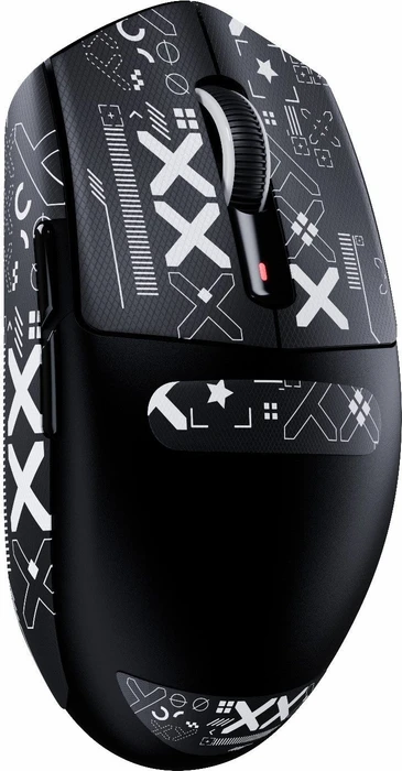 Attack Shark G3 Tri-mode Wireless Gaming Mouse, Black, inkl. Grip Tape, USB/Bluetooth