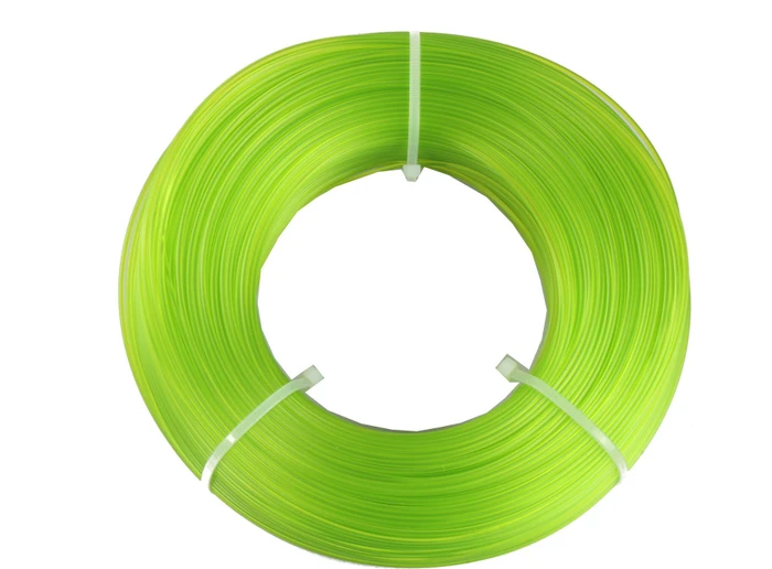 Fiberlogy REFILL Easy PET, light green transparent, Rolle, 1.75mm, 850g