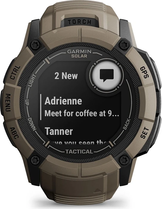 Garmin Instinct 2X Solar Tactical Edition coyote tan