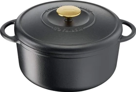 Tefal E22305 Pierre Gagnaire Heritage Gusseisen Schmortopf 29cm schwarz