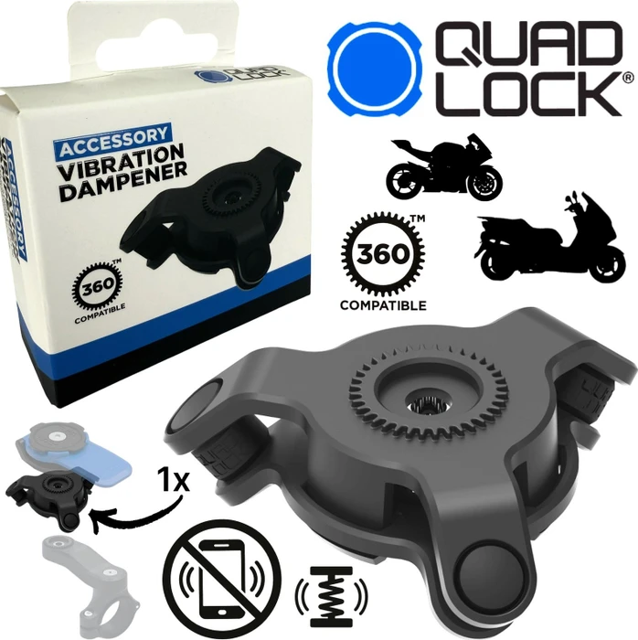 Quad Lock Motorcycle Vibration Dampener
