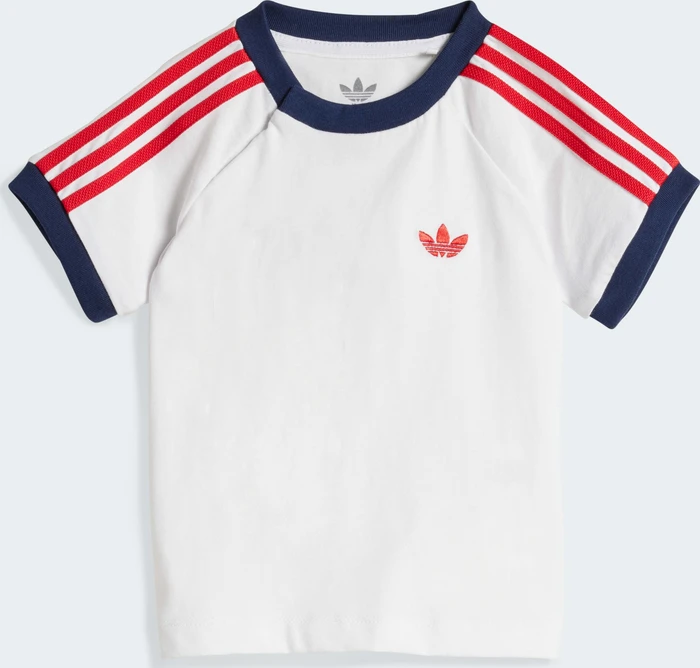adidas Denim T-Shirt Set medium blue denim/white (Junior)