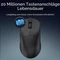 Ajazz AJ159 V2 MC Wireless Gaming Mouse mit Akku-Ladestation, schwarz, USB/Bluetooth Vorschaubild