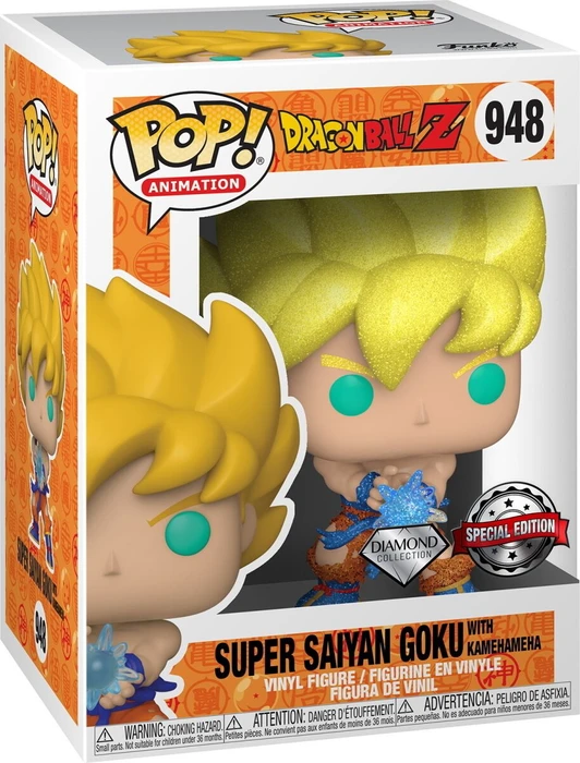 FunKo Pop! Animation - Dragon Ball Z - Sayian Goku Kamehameha