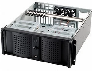Fantec TCG-4860KX07-1, schwarz, 4HE