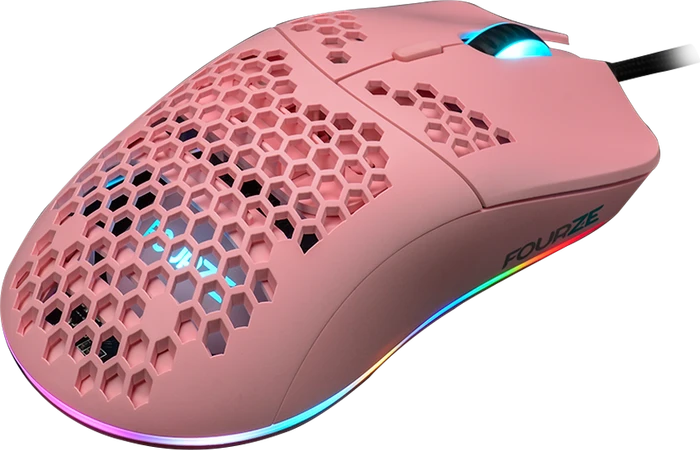 FourZE GM800 Gaming Mouse, Rose, USB