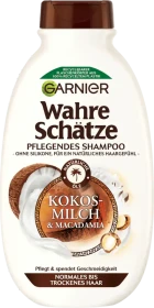 Garnier Wahre Schätze Kokosmilch & Macadamia Shampoo, 250ml