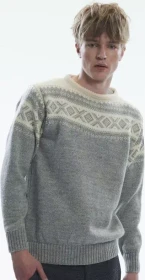 Dale of Norway Cortina 1956 Strickpullover light charcoal melange/off white