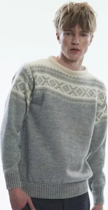 Dale of Norway Cortina 1956 Strickpullover light charcoal melange/off white