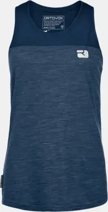 Ortovox 150 Cool Logo Funktionsshirt ärmellos deep ocean (Damen)