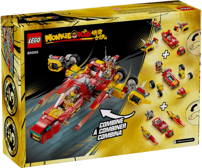 LEGO Monkie Kid - Kreative Fahrzeuge