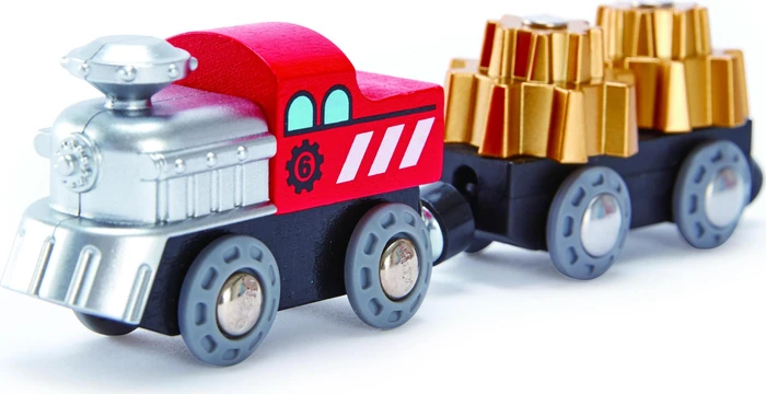 Hape Zug mit Zahnrad (E3751)