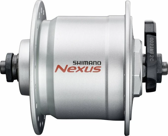 Shimano Nexus DH-C3000-3N-QR 36 Loch Nabendynamo silber