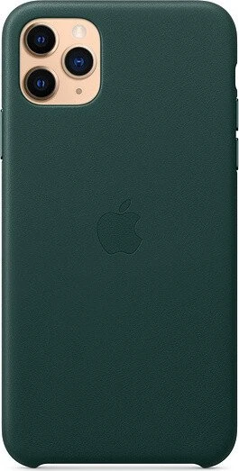 Apple Leder Case für iPhone 11 Pro Max waldgruen