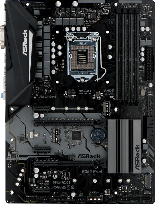 ASRock B360 Pro4 (Intel 1151 v2)