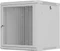 Lanberg WF01 Series 19" Wandschrank 12HE, hängend, Flatpack, Gitternetztür, IP20, RAL 7035, 600mm tief Vorschaubild