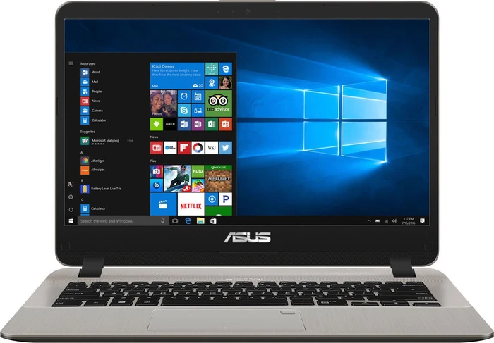 ASUS VivoBook F407MA-EB789T, Icicle Gold, Pentium Silver N5000, 8GB RAM, 256GB SSD, DE