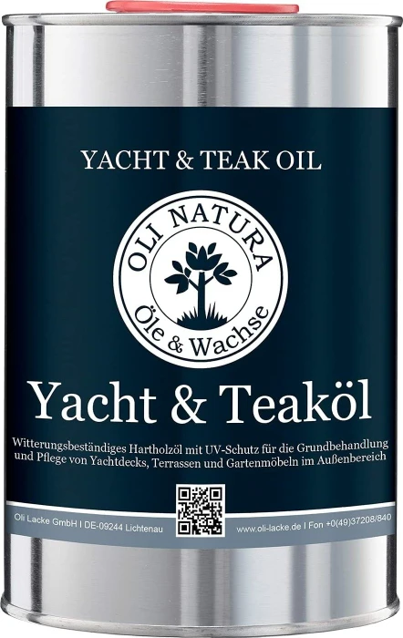 Oli-Natura Yacht & Teaköl teak, 1l