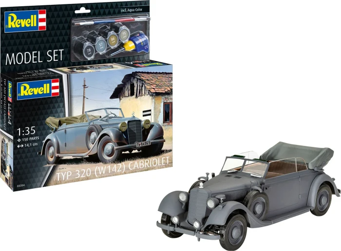 Revell Model Set Typ 320 (W142) Cabriolet (63354) – Bild 2 von 2
