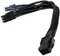 NZXT 6/8-Pin PCIe Verlängerung 25cm, sleeved schwarz Vorschaubild
