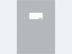 Herma Heftschoner Kunststoff, A4, grau, 25er-Pack