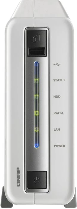 QNAP Turbo Station TS-112P, 512MB RAM, 1x RJ-45 1000Base-T, 2x USB-A 3.0