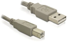 DeLOCK USB-A 2.0 auf USB-B 2.0 Adapterkabel, 1.8m (82215)