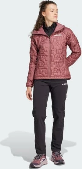 adidas Terrex Xperior PrimaLoft Loose Fill Hooded Isolation Funktionsjacke burgundy (Damen)
