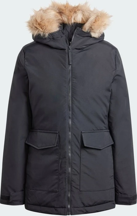 adidas Paveric Fur Mantel schwarz (Damen)