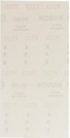 Bosch Professional M480 Best for Wood and Paint Gewebeschleifblatt K220, 115x230mm, 50 Stück