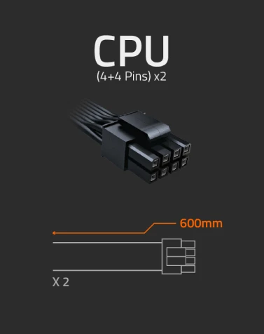 GIGABYTE UD750GM 750W, ATX 2.31