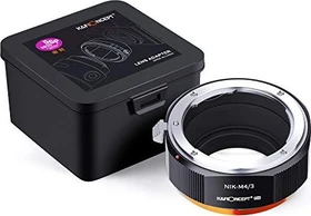 K&F Concept Fit Pro Adapter für Nikon F auf Micro Four Thirds