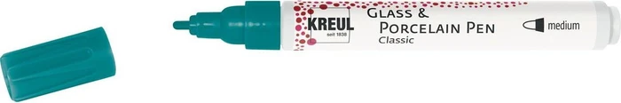 Kreul Glass & Porcelain Pen Classic medium türkis