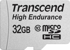 Transcend High Endurance 10V R21/W20 32GB Kit, Class 10