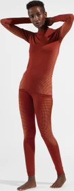 Odlo Performance Warm Eco Funktionsshirt langarm spiced apple (Damen)