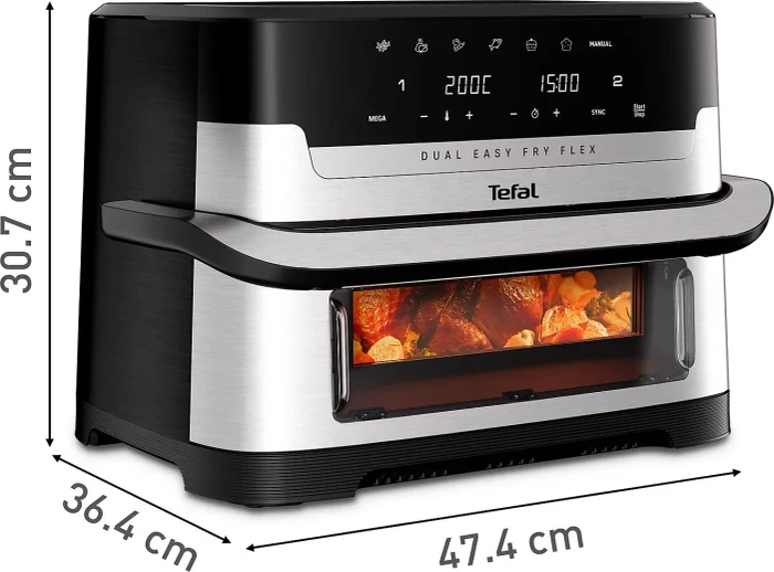 Tefal EY922D Dual Easy Fry Flex