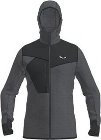Salewa Puez 2 Dry'Ton Hooded Funktionsjacke black out melange (Herren)