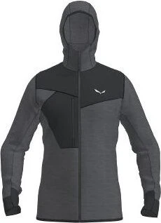 Salewa Puez 2 Dry'Ton Hooded Funktionsjacke black out melange (Herren)