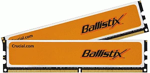 Crucial Ballistix UDIMM 4GB Kit, DDR2-800, CL4-4-4-12