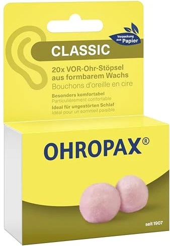 Ohropax Classic Wachs Vor-Ohrstöpsel